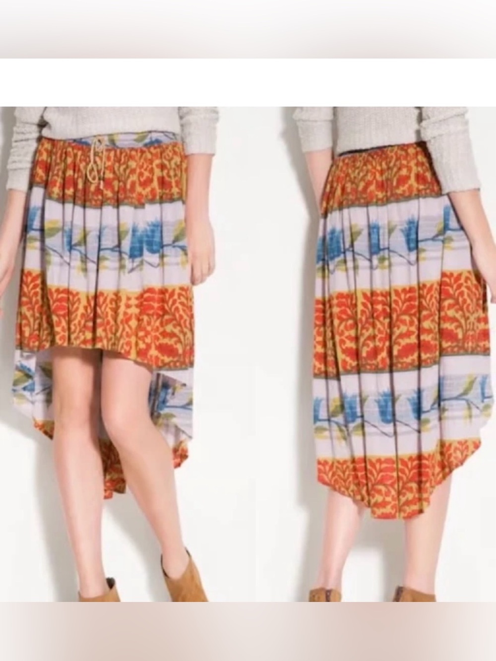 Free‎ People, 100% Cotton Zen Garden Skirt, Size S